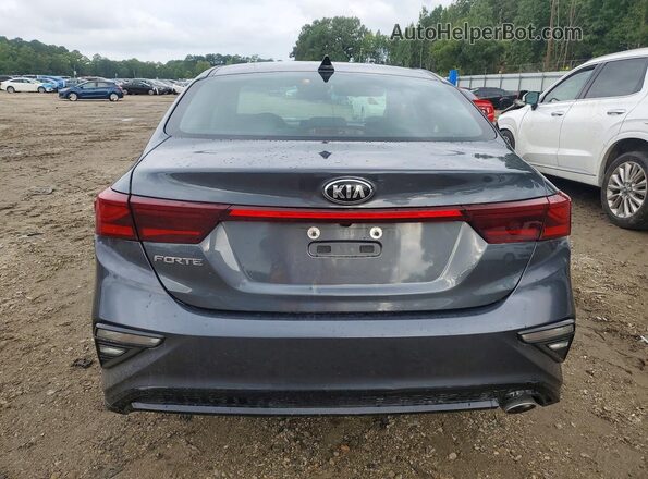 3KPF24AD4ME330332 2021 KIA FORTE Gray უკანა ხედი