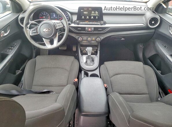 3KPF24AD4ME330332 2021 KIA FORTE Gray წინა პანელის ხედი