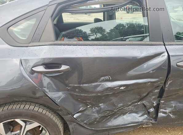 3KPF24AD4ME330332 2021 KIA FORTE Gray უკანა სავარძლების ხედი