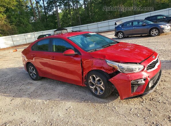3KPF24AD4ME331318 2021 KIA FORTE Красный Передняя правая четверть