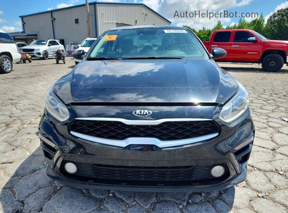 3KPF24AD4ME345848 2021 KIA FORTE Black Front view