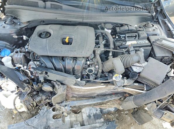 3KPF24AD4ME391583 2021 KIA FORTE Charcoal Вид задньої частини салону