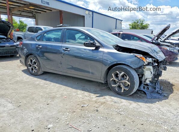 3KPF24AD4ME391583 2021 KIA FORTE Charcoal Передня права чверть