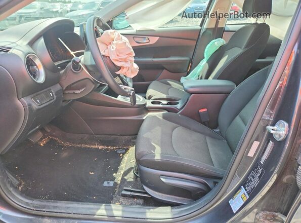 3KPF24AD4NE464467 2022 KIA FORTE Gray Widok wnętrza z przodu