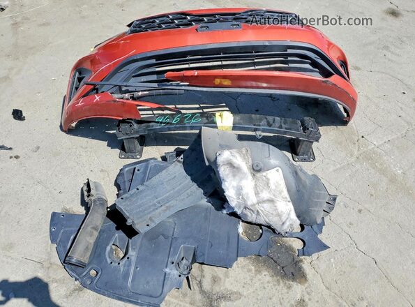 3KPF24AD4NE486999 2022 KIA FORTE Orange ძრავის განყოფილების ხედი
