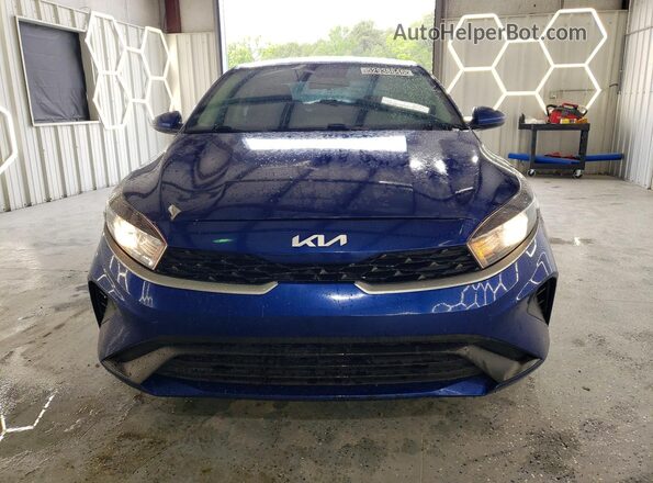 3KPF24AD4NE492253 2022 KIA FORTE Blue წინა ხედი