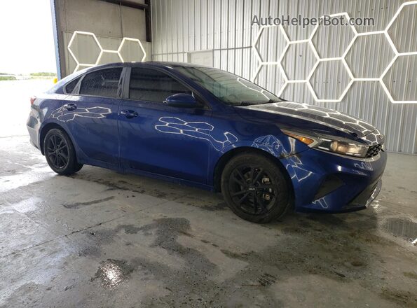 3KPF24AD4NE492253 2022 KIA FORTE Blue სალონის 360-გრადუსიანი ხედი