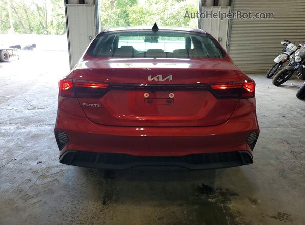 3KPF24AD4PE582571 2023 KIA FORTE Red Widok z tyłu