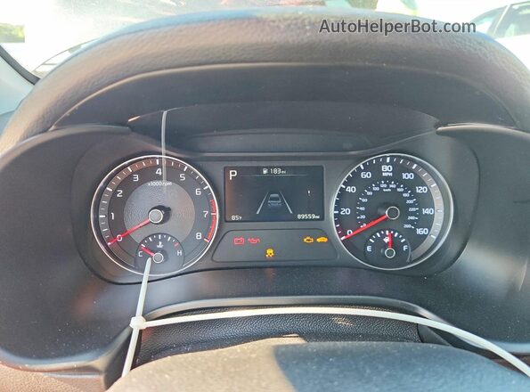 3KPF24AD4PE587818 2023 KIA FORTE Gray Вид щитка приладів