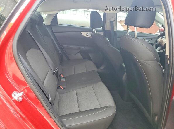 3KPF24AD4PE624611 2023 KIA FORTE Red Вид задніх сидінь