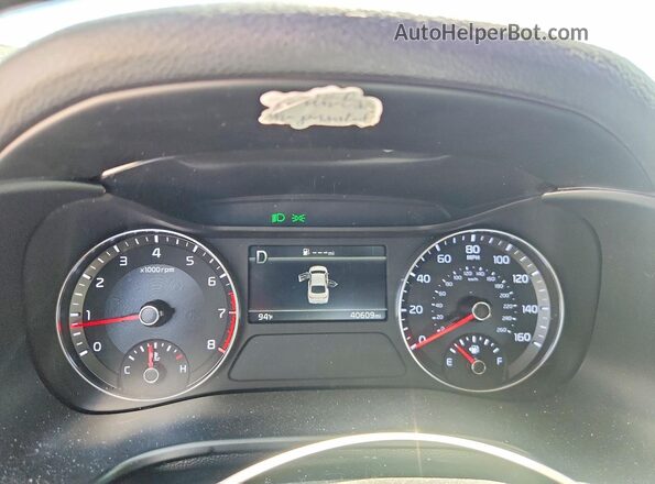 3KPF24AD4RE696394 2024 KIA FORTE Белый Вид щитка приборов