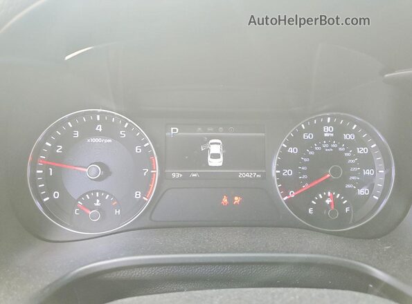 3KPF24AD4RE755735 2024 KIA FORTE Угольный Вид щитка приборов