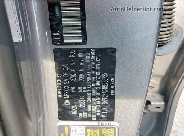 3KPF24AD4RE755735 2024 KIA FORTE Угольный Вид подкапотного пространства