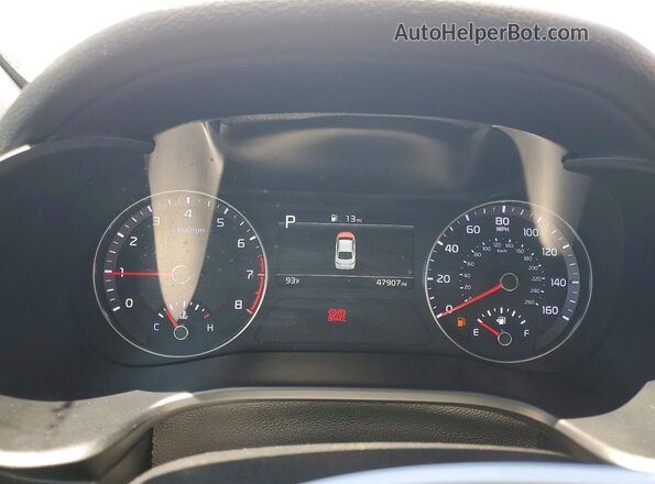 3KPF24AD4RE787407 2024 KIA FORTE Silver Widok zestawu wskaźników