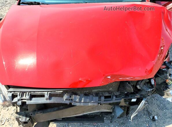 3KPF24AD5KE015035 2019 KIA FORTE Red Rear interior view