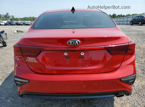 3KPF24AD5KE015035 2019 KIA FORTE Red Rear view