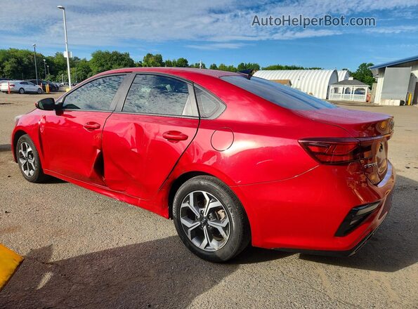3KPF24AD5KE022972 2019 KIA FORTE Red Delantero derecho