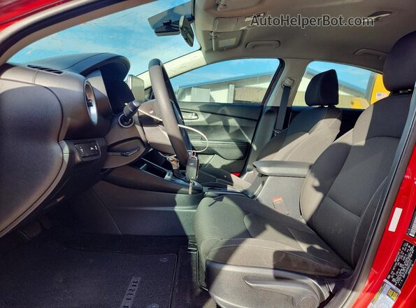3KPF24AD5KE022972 2019 KIA FORTE Red Vista de la etiqueta del VIN