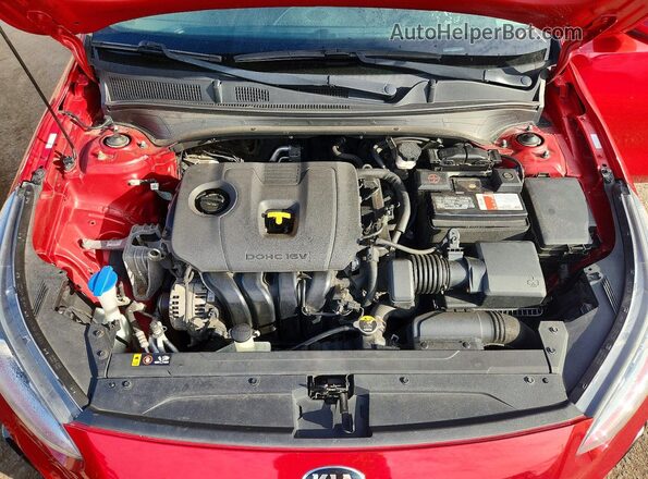 3KPF24AD5KE022972 2019 KIA FORTE Red 
