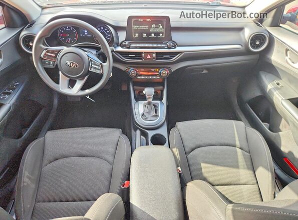 3KPF24AD5KE022972 2019 KIA FORTE Red 