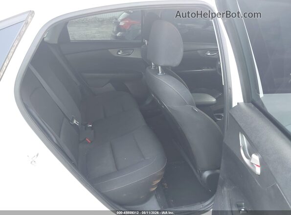 3KPF24AD5KE070682 2019 KIA FORTE White VIN sticker view