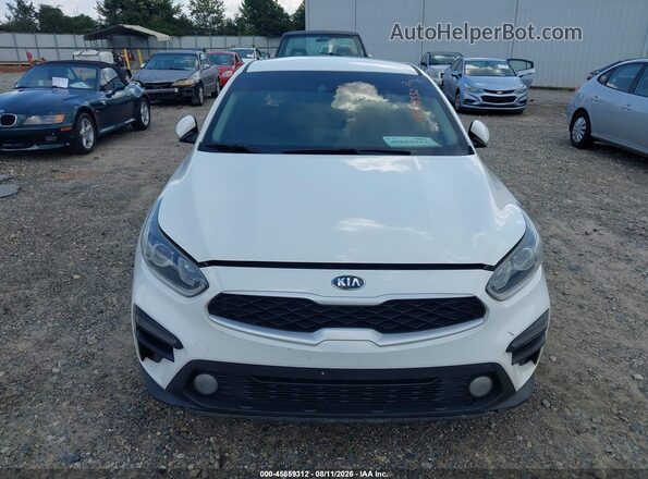 3KPF24AD5KE070682 2019 KIA FORTE White Front view