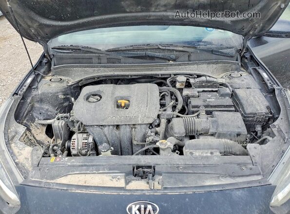3KPF24AD5KE077793 2019 KIA FORTE Gray Սալոնի հետևի տեսք
