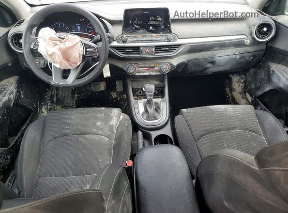3KPF24AD5KE077793 2019 KIA FORTE Gray Առջևի վահանակի տեսք