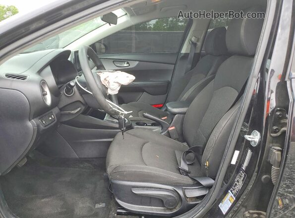 3KPF24AD5KE085683 2019 KIA FORTE Black Widok wnętrza z przodu