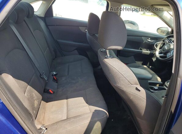 3KPF24AD5KE134591 2019 KIA FORTE Синий Вид задних сидений