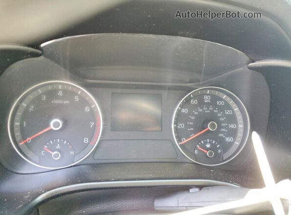 3KPF24AD5KE134591 2019 KIA FORTE Синий Вид щитка приборов