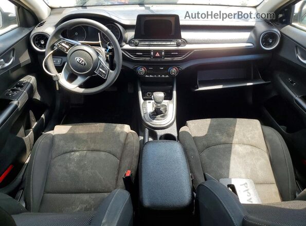 3KPF24AD5KE134591 2019 KIA FORTE Синий Вид панели приборов