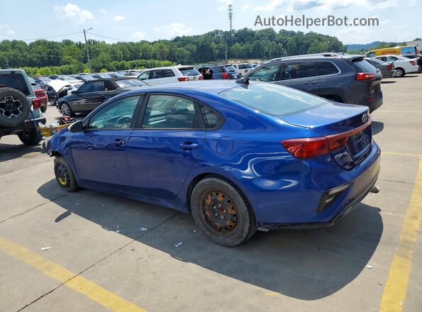 3KPF24AD5KE134591 2019 KIA FORTE Синий Задняя левая четверть