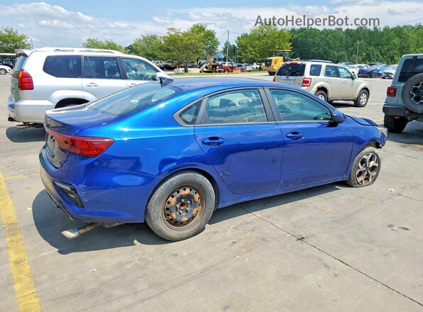 3KPF24AD5KE134591 2019 KIA FORTE Синий Задняя правая четверть