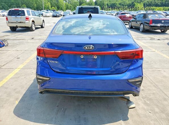 3KPF24AD5KE134591 2019 KIA FORTE Синий Вид сзади