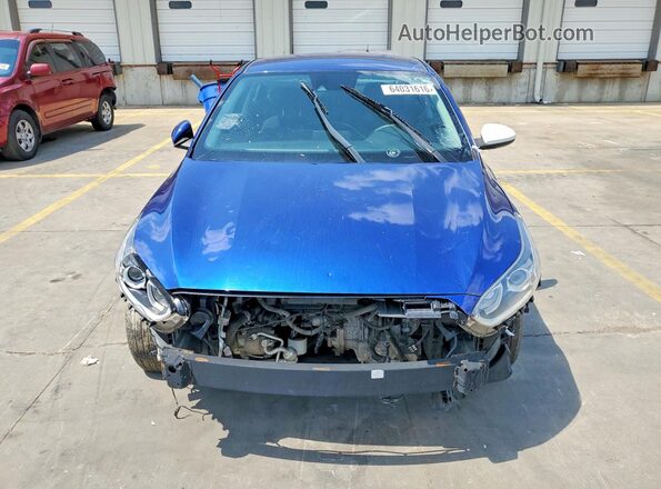 3KPF24AD5KE134591 2019 KIA FORTE Синий Вид спереди
