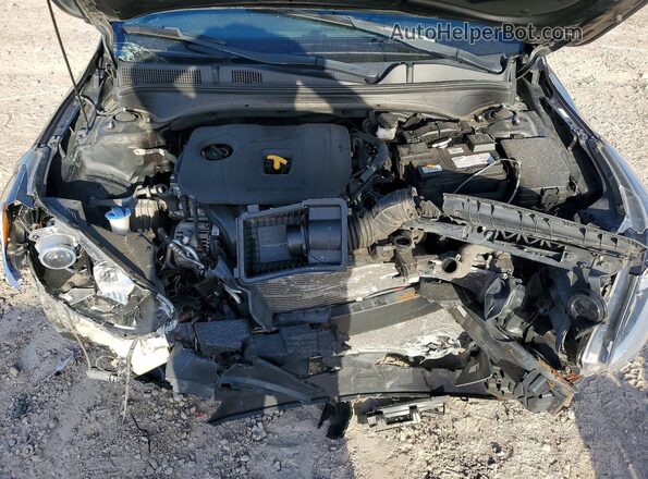 3KPF24AD5LE167429 2020 KIA FORTE Black Vista del compartimento del motor