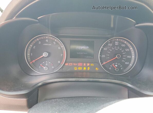 3KPF24AD5LE170055 2020 KIA FORTE Black Սարքավորումների վահանակի տեսք