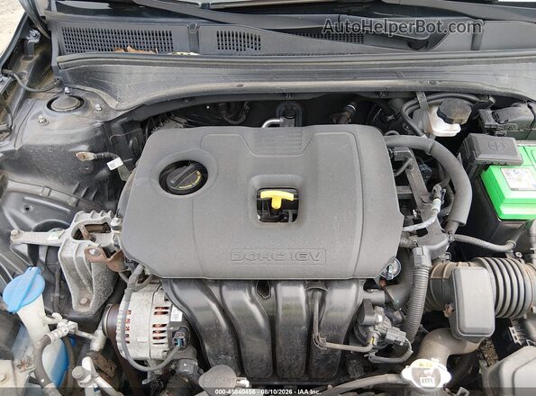 3KPF24AD5LE173778 2020 KIA FORTE Gray Widok z tyłu