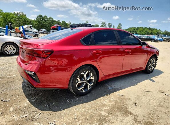 3KPF24AD5LE185378 2020 KIA FORTE Red Rear right