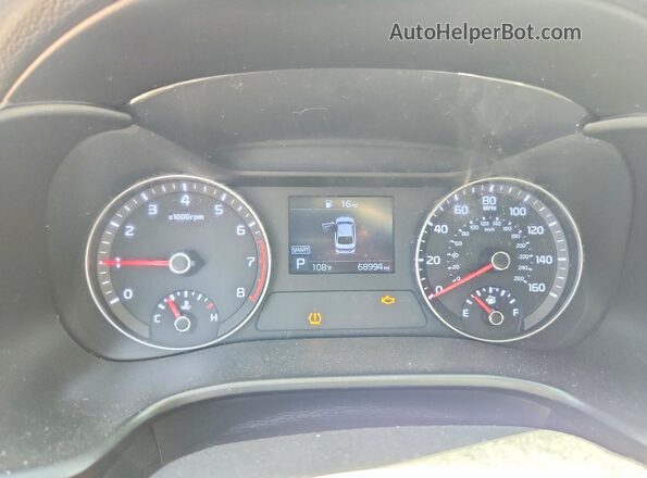 3KPF24AD5LE186739 2020 KIA FORTE Silver Widok zestawu wskaźników