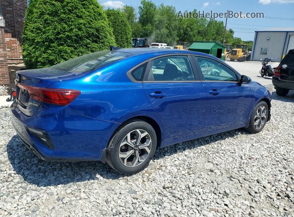 3KPF24AD5LE194887 2020 KIA FORTE Blue Задня права чверть