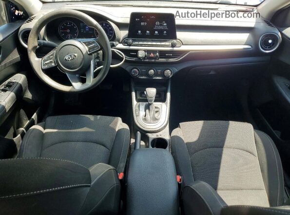 3KPF24AD5LE194887 2020 KIA FORTE Blue Вид панелі приладів