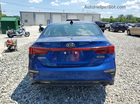 3KPF24AD5LE194887 2020 KIA FORTE Blue Вид ззаду