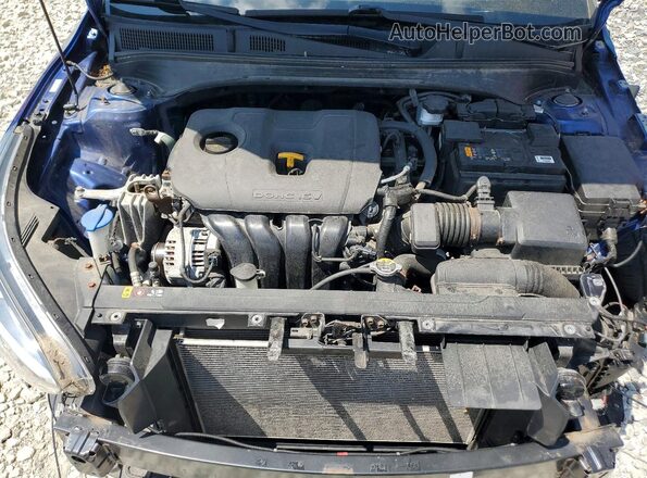 3KPF24AD5LE194887 2020 KIA FORTE Blue Вид задньої частини салону