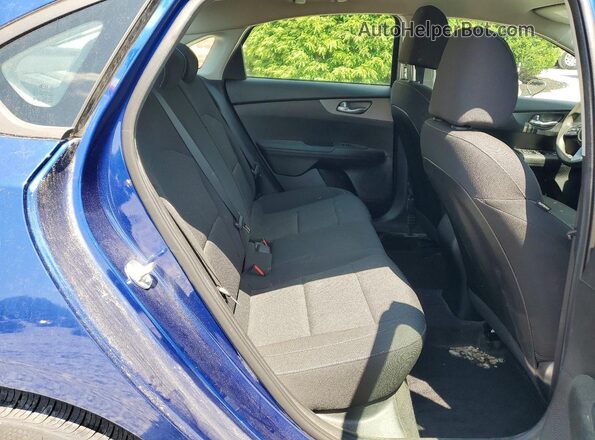 3KPF24AD5LE194887 2020 KIA FORTE Blue Вид задніх сидінь