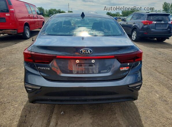 3KPF24AD5LE218136 2020 KIA FORTE Charcoal Vista trasera