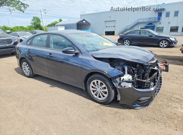 3KPF24AD5LE218136 2020 KIA FORTE Charcoal Delantero derecho