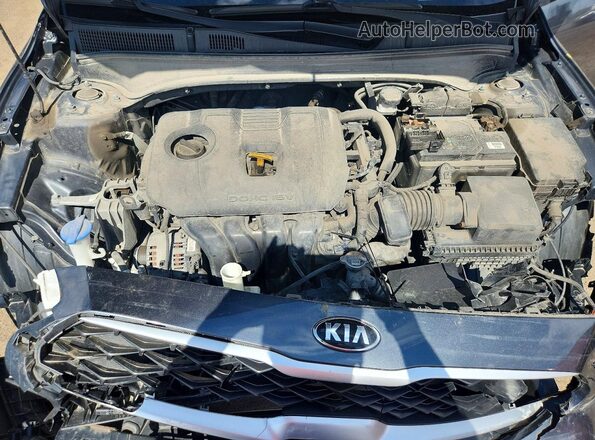 3KPF24AD5LE218136 2020 KIA FORTE Charcoal Vista interior trasera