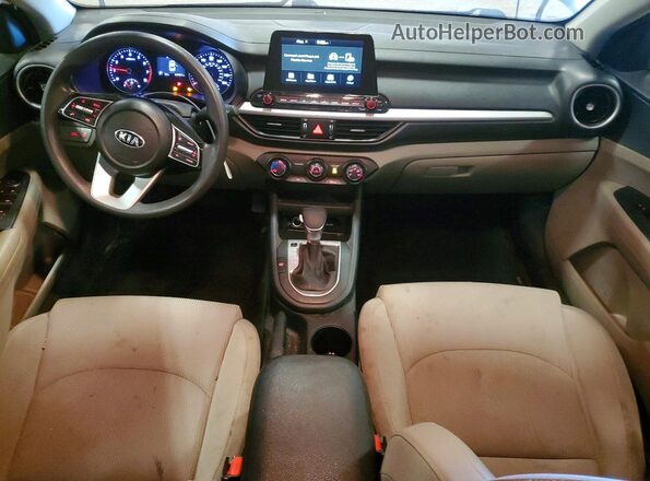 3KPF24AD5ME264826 2021 KIA FORTE Black Widok deski rozdzielczej